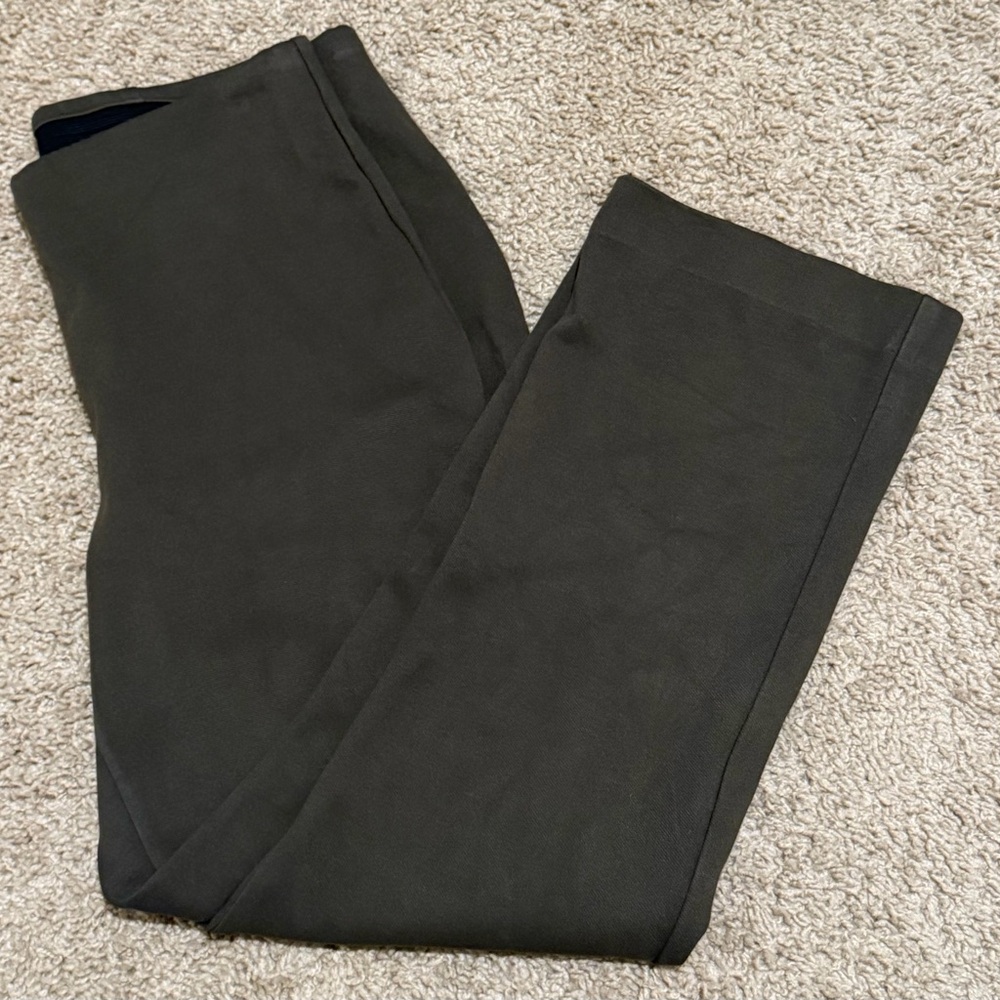Talbots Montauk Women’s Size 6 Dark Green Pull On Dress Pants Trouser